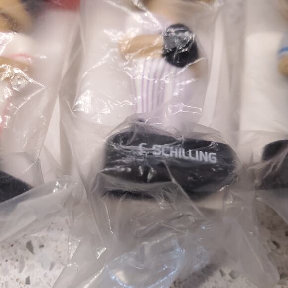 MLB Baseball Bobbleheads Post Cereal Vintage Baseball Lot Of 8 Mini 2002 -2003 - Picture 11 of 14